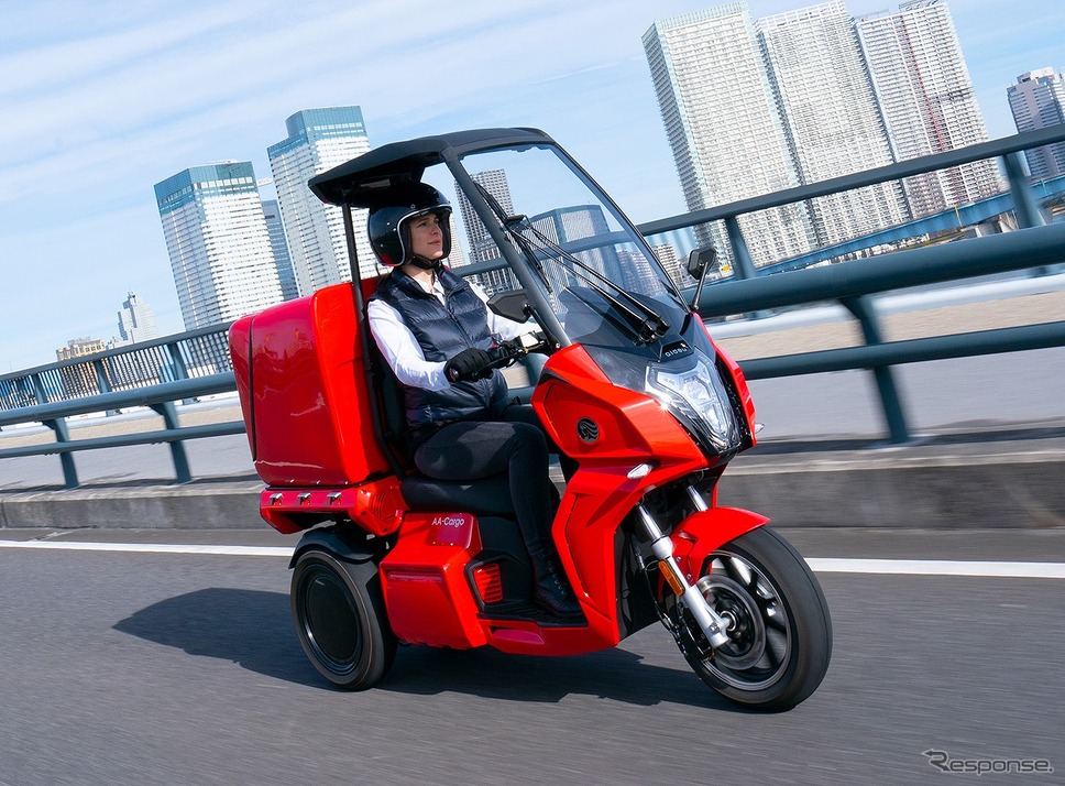 アイディア AAカーゴ 「屋根付き3輪モデル」《写真提供 aidea》