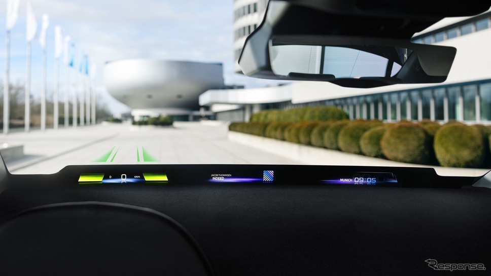 BMWの次世代EV「ノイエ・クラッセ」に採用される「BMW Panoramic Vision」《photo by BMW》