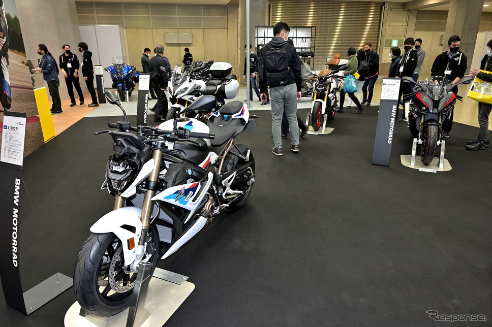 BMWモトラッドブース（東京モーターサイクルショー2022）《写真撮影 雪岡直樹》