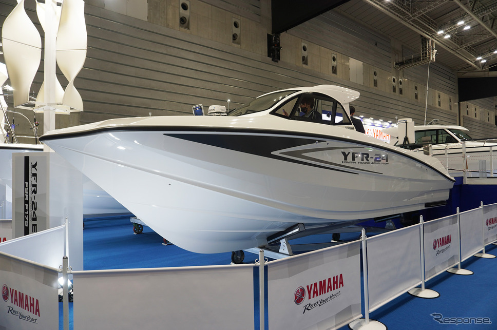 ヤマハ YFR-24（ジャパン・インターナショナルボートショー2023）《写真撮影 宮崎壮人》