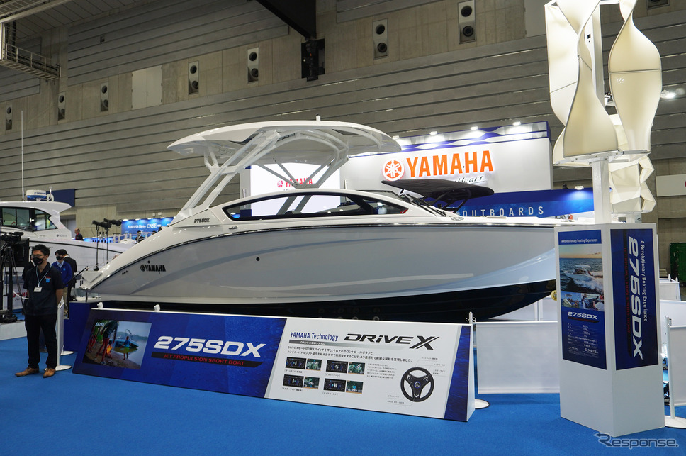 ヤマハ 275SDX（ジャパン・インターナショナルボートショー2023）《写真撮影 宮崎壮人》