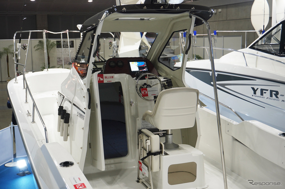 ヤマハ発動機(ジャパン・インターナショナルボートショー2023)《写真撮影 宮崎壮人》