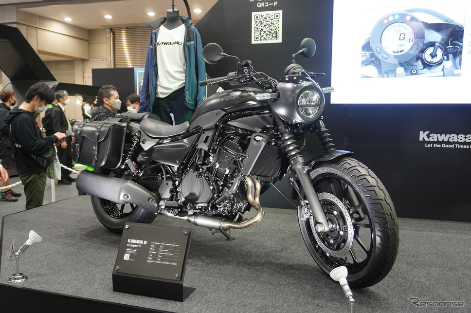 カワサキ エリミネーター(東京モーターサイクルショー2023)《写真撮影 宮崎壮人》