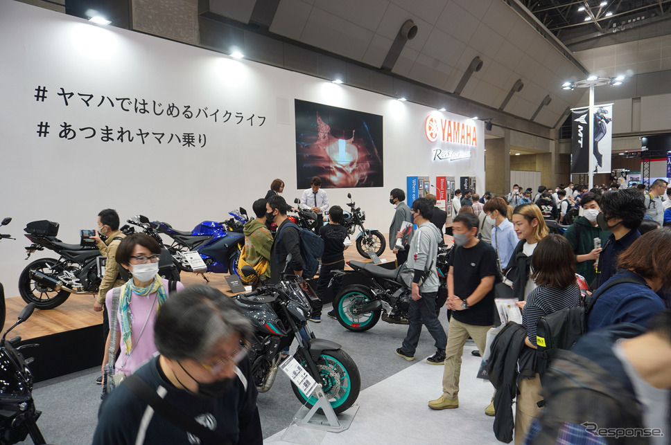 ヤマハ(東京モーターサイクルショー2023)《写真撮影 宮崎壮人》