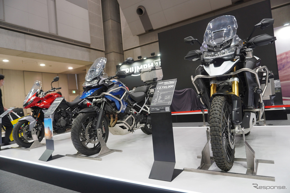 トライアンフ(東京モーターサイクルショー2023)《写真撮影 宮崎壮人》