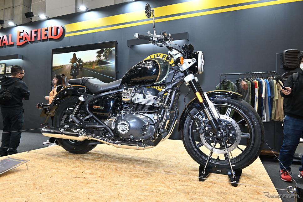 ロイヤルエンフィールド スーパーメテオ650(東京モーターサイクルショー2023)《写真撮影 雪岡直樹》