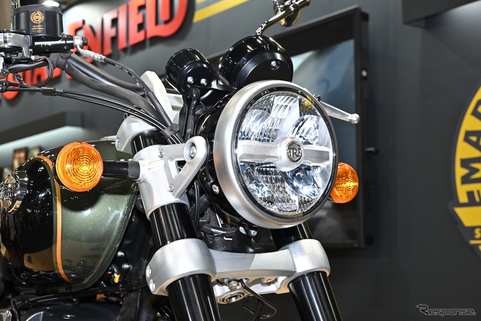 ロイヤルエンフィールド スーパーメテオ650(東京モーターサイクルショー2023)《写真撮影 雪岡直樹》