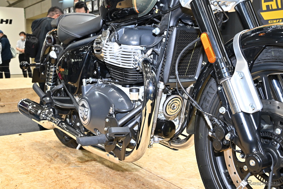 ロイヤルエンフィールド スーパーメテオ650(東京モーターサイクルショー2023)《写真撮影 雪岡直樹》