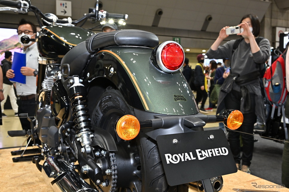 ロイヤルエンフィールド スーパーメテオ650(東京モーターサイクルショー2023)《写真撮影 雪岡直樹》