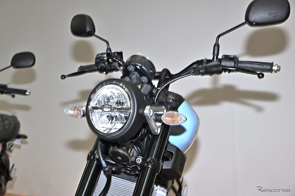 ヤマハ XSR125(東京モーターサイクルショー2023)《写真撮影 雪岡直樹》