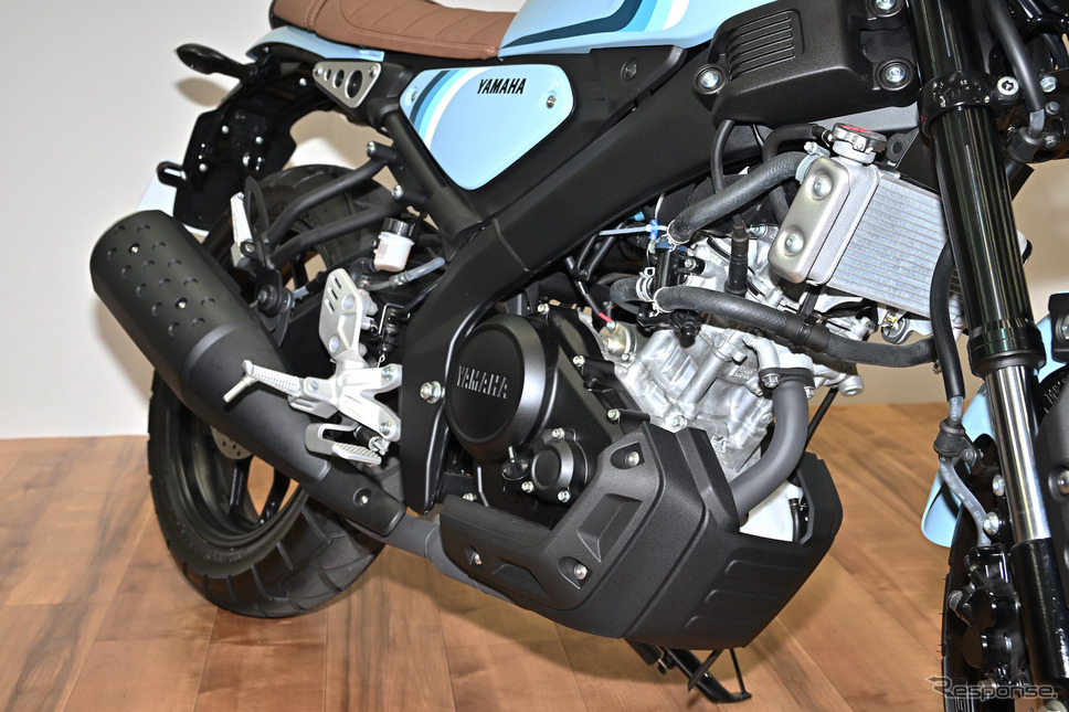 ヤマハ XSR125(東京モーターサイクルショー2023)《写真撮影 雪岡直樹》