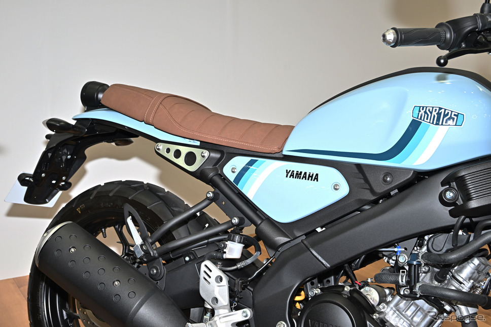 ヤマハ XSR125(東京モーターサイクルショー2023)《写真撮影 雪岡直樹》