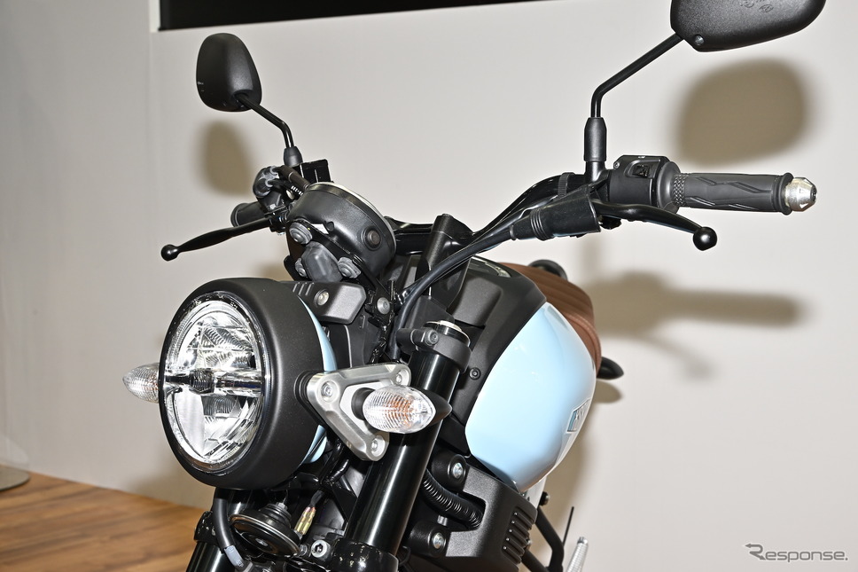 ヤマハ XSR125(東京モーターサイクルショー2023)《写真撮影 雪岡直樹》