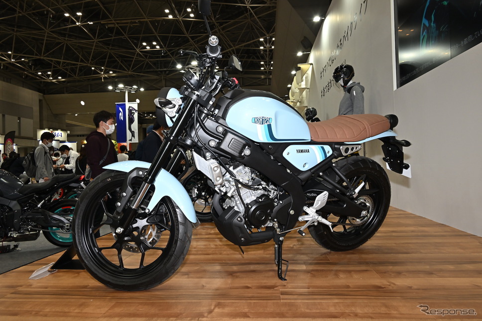 ヤマハ XSR125(東京モーターサイクルショー2023)《写真撮影 雪岡直樹》
