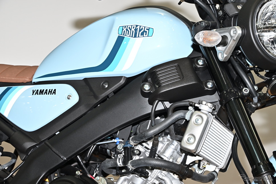 ヤマハ XSR125(東京モーターサイクルショー2023)《写真撮影 雪岡直樹》