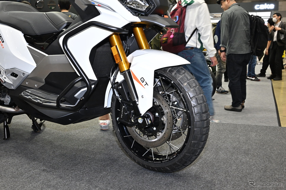 プジョーモトシクル XP400 GT(東京モーターサイクルショー2023)《写真撮影 雪岡直樹》