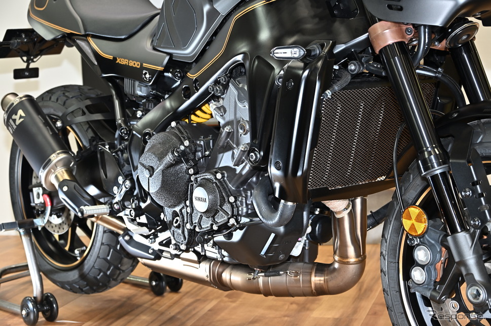 ヤマハ XSR900 Knight of the “9”(東京モーターサイクルショー2023)《写真撮影 雪岡直樹》