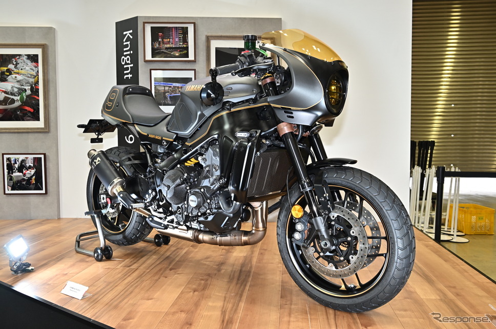 ヤマハ XSR900 Knight of the “9”(東京モーターサイクルショー2023)《写真撮影 雪岡直樹》