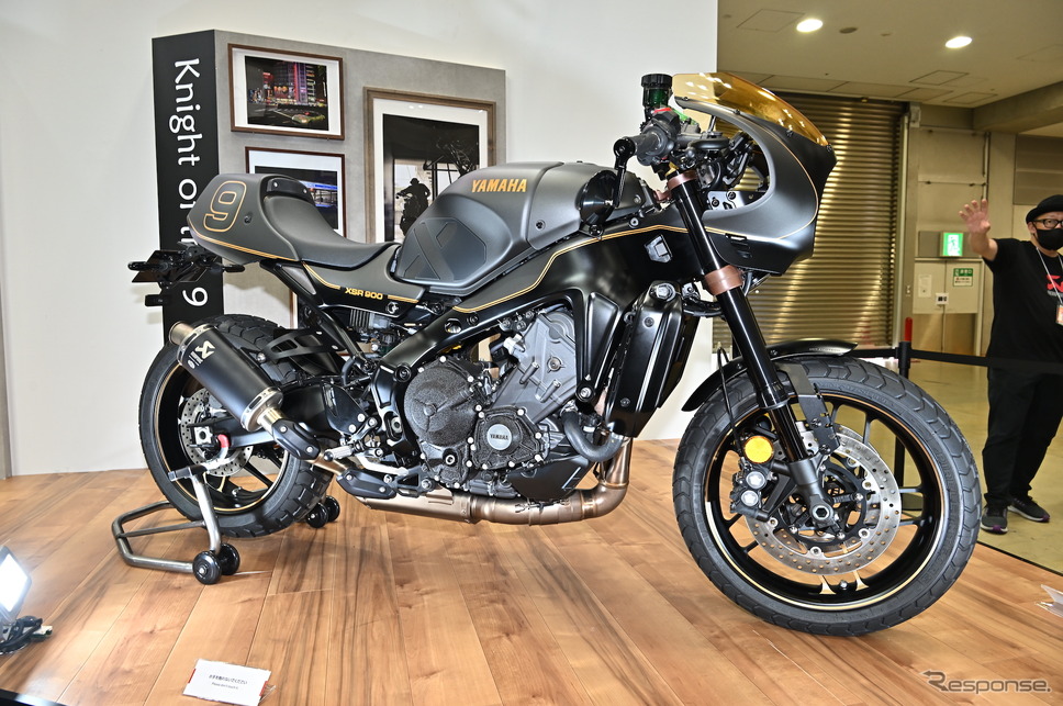 ヤマハ XSR900 Knight of the “9”(東京モーターサイクルショー2023)《写真撮影 雪岡直樹》