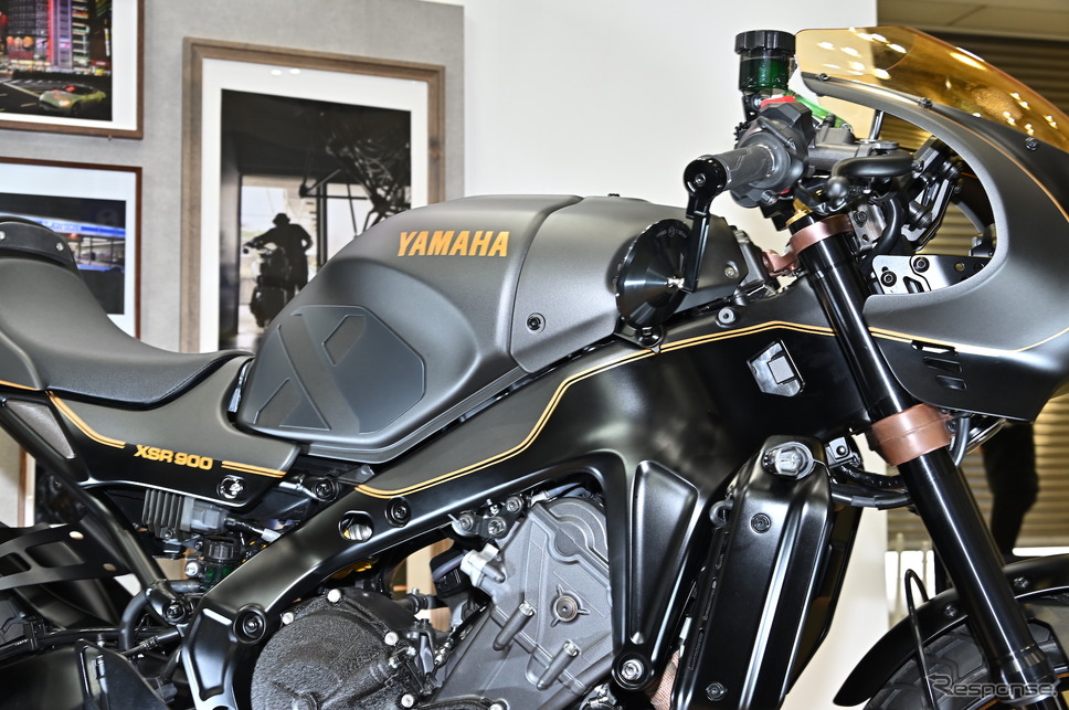 ヤマハ XSR900 Knight of the “9”(東京モーターサイクルショー2023)《写真撮影 雪岡直樹》