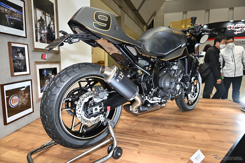 ヤマハ XSR900 Knight of the “9”(東京モーターサイクルショー2023)《写真撮影 雪岡直樹》