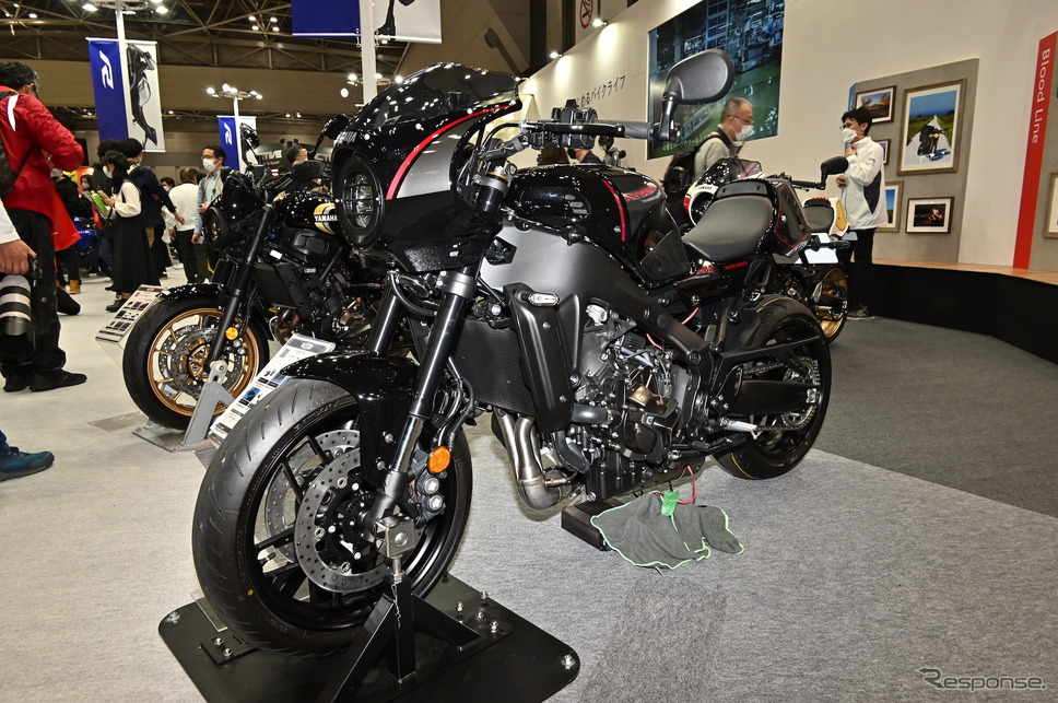 ヤマハ XSR900 カスタム(東京モーターサイクルショー2023)《写真撮影 雪岡直樹》
