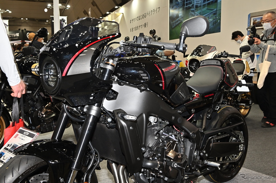 ヤマハ XSR900 カスタム(東京モーターサイクルショー2023)《写真撮影 雪岡直樹》