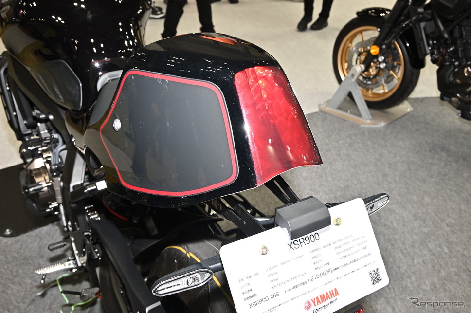 ヤマハ XSR900 カスタム(東京モーターサイクルショー2023)《写真撮影 雪岡直樹》