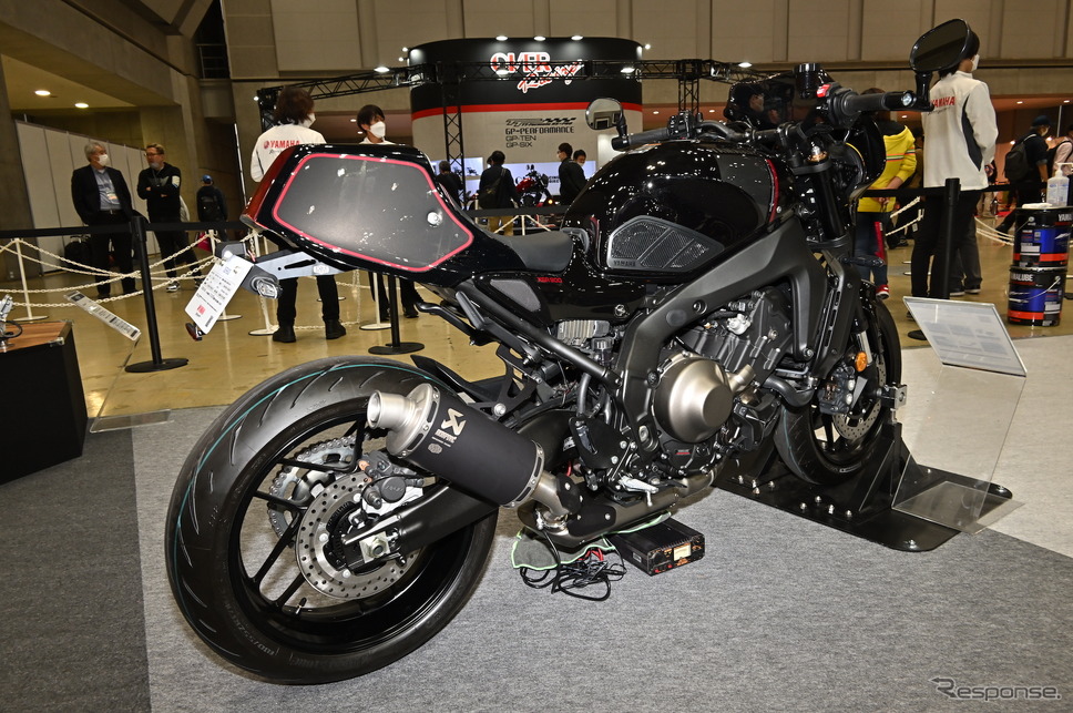 ヤマハ XSR900 カスタム(東京モーターサイクルショー2023)《写真撮影 雪岡直樹》
