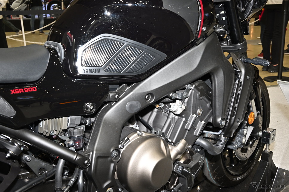 ヤマハ XSR900 カスタム(東京モーターサイクルショー2023)《写真撮影 雪岡直樹》