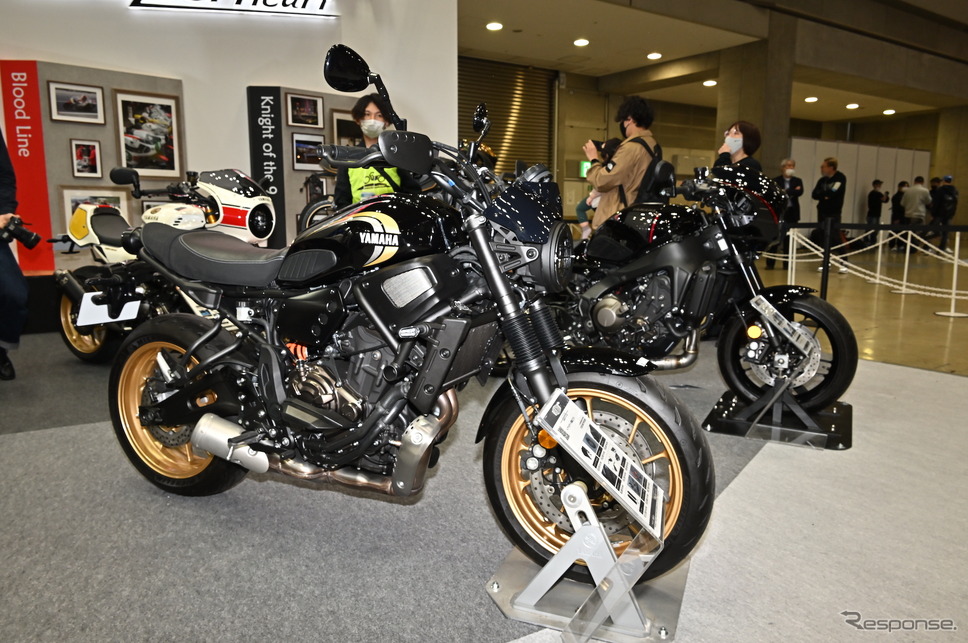 ヤマハ XSR900 カスタム(東京モーターサイクルショー2023)《写真撮影 雪岡直樹》