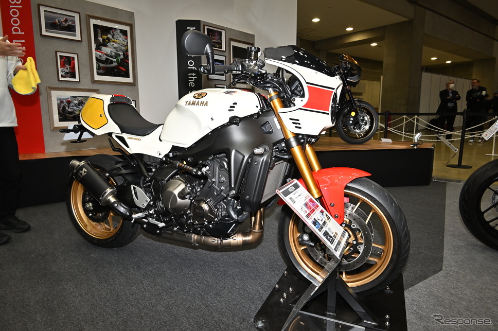 ヤマハ XSR900 カスタム(東京モーターサイクルショー2023)《写真撮影 雪岡直樹》