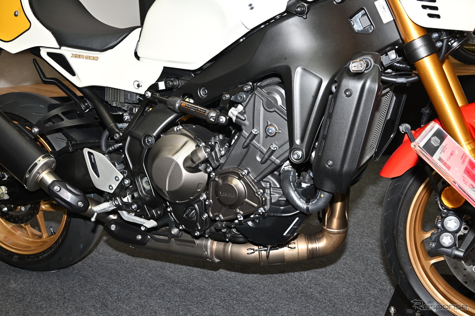 ヤマハ XSR900 カスタム(東京モーターサイクルショー2023)《写真撮影 雪岡直樹》