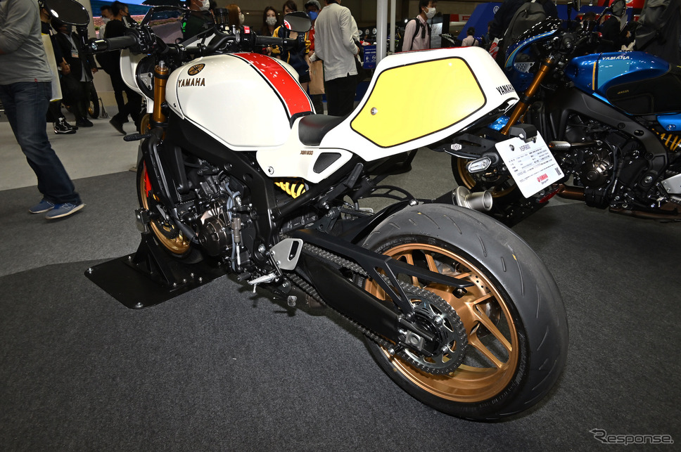 ヤマハ XSR900 カスタム(東京モーターサイクルショー2023)《写真撮影 雪岡直樹》