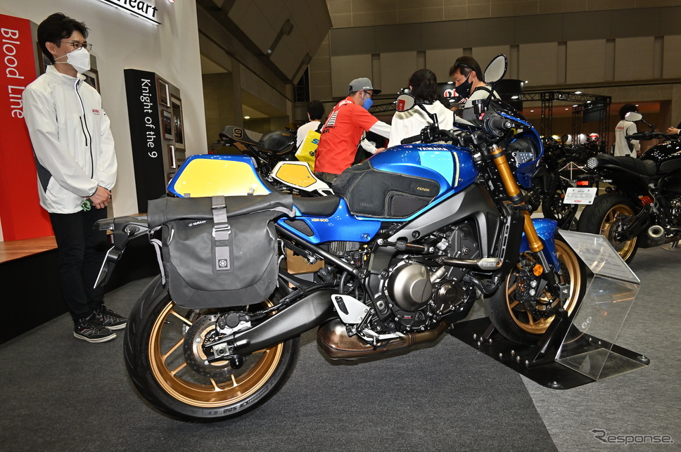 ヤマハ XSR900 カスタム(東京モーターサイクルショー2023)《写真撮影 雪岡直樹》