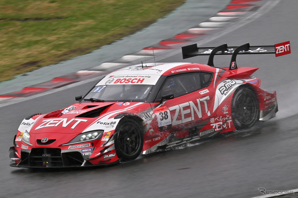 38 ZENT CERUMO GR Supra《撮影 雪岡直樹》