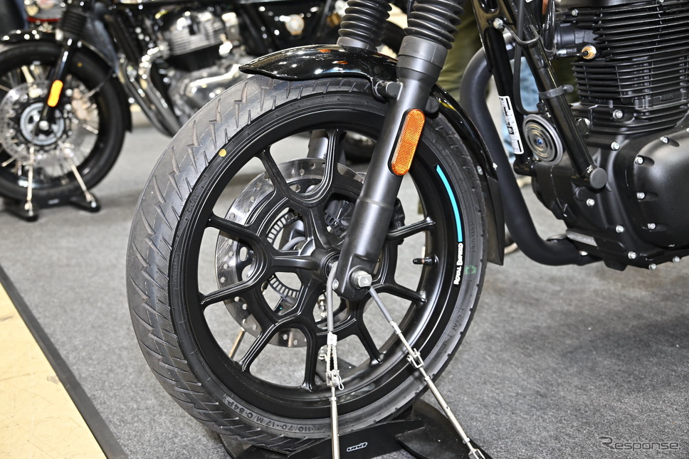 ロイヤルエンフィールド ハンター350(東京モーターサイクルショー2023)《写真撮影 雪岡直樹》