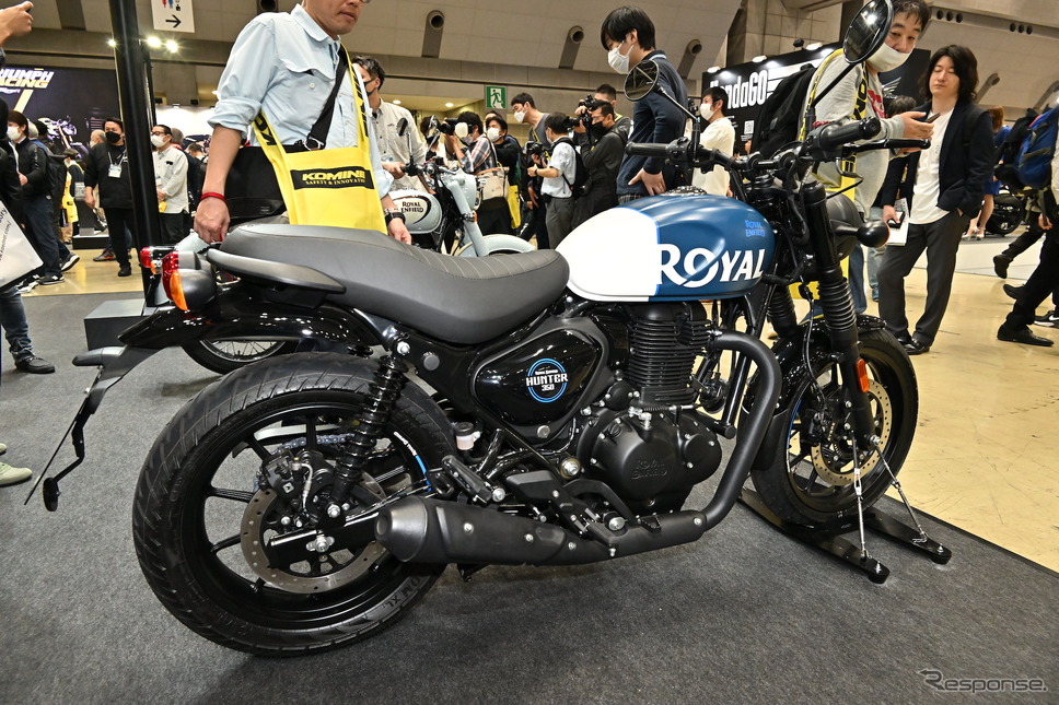 ロイヤルエンフィールド ハンター350（東京モーターサイクルショー2023）《写真撮影 雪岡直樹》