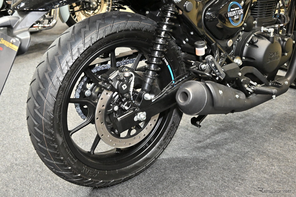 ロイヤルエンフィールド ハンター350(東京モーターサイクルショー2023)《写真撮影 雪岡直樹》