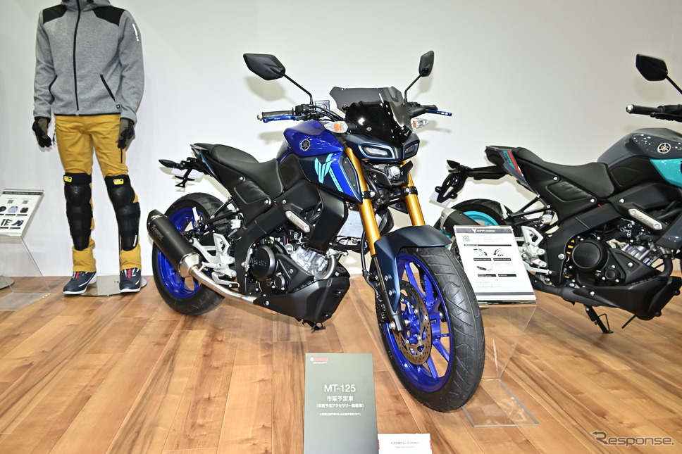 ヤマハ MT-125(東京モーターサイクルショー2023)《写真撮影 雪岡直樹》