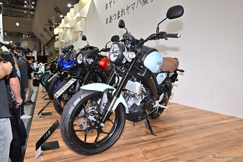 ヤマハは125cc/155ccモデルを市販予定車として一挙に発表。そのねらいとは《写真撮影 雪岡直樹》
