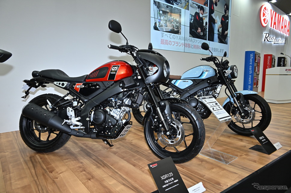 ヤマハ XSR125(東京モーターサイクルショー2023)《写真撮影 雪岡直樹》