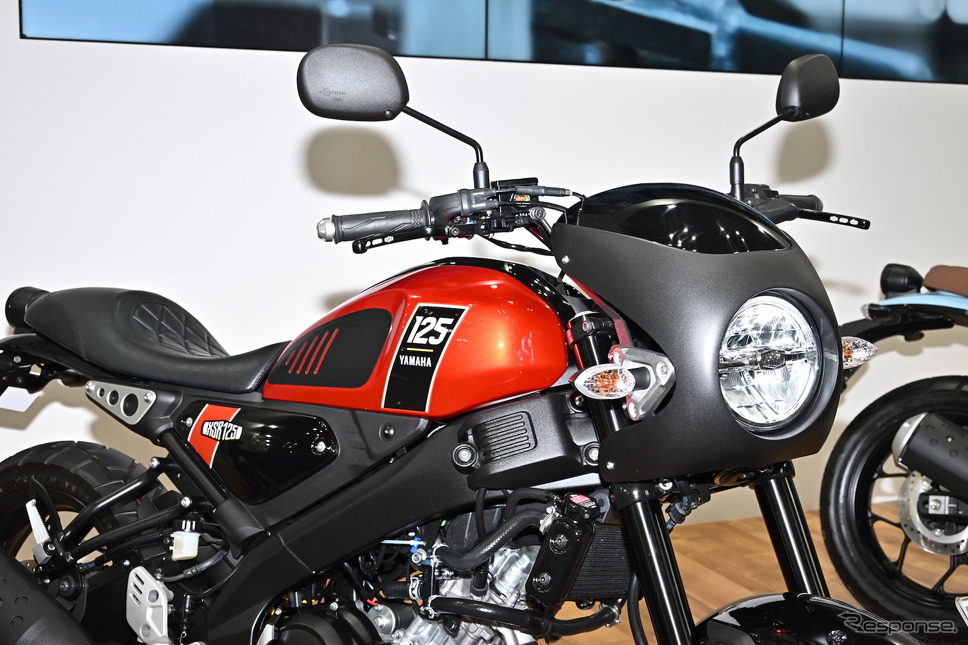 ヤマハ XSR125(東京モーターサイクルショー2023)《写真撮影 雪岡直樹》