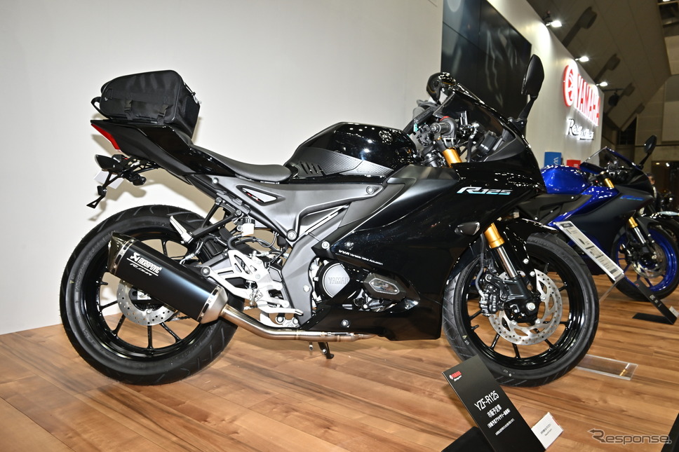ヤマハ YZF-R125のアクセサリー装着車(東京モーターサイクルショー2023)《写真撮影 雪岡直樹》