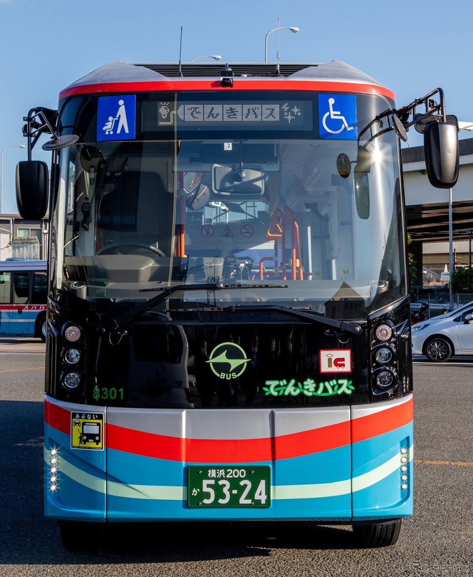 京急バスに納入されたBYD製小型EVバス《写真提供 京浜急行電鉄》