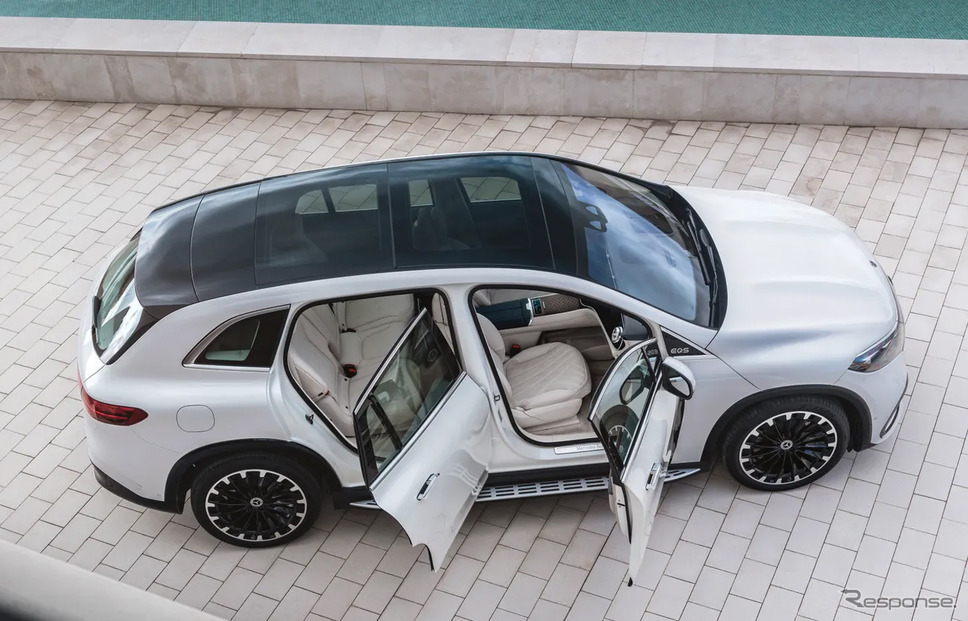 メルセデスベンツ EQE SUV《写真提供 アイシン》