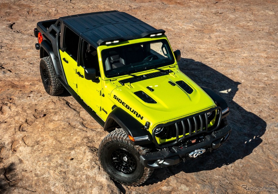 ジープ・グラディエーター・ルビコン・サイドバーン・コンセプト《photo by Jeep》