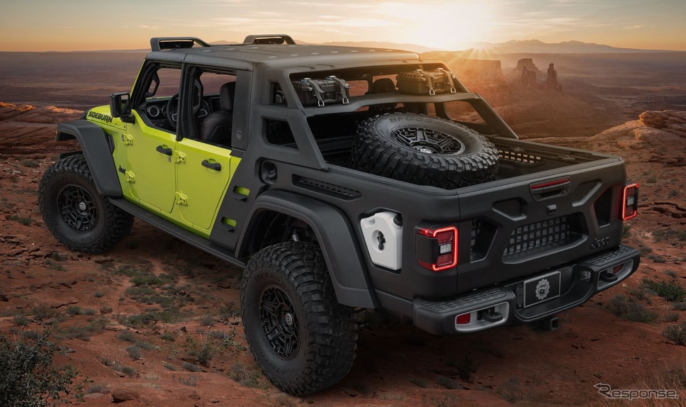 ジープ・グラディエーター・ルビコン・サイドバーン・コンセプト《photo by Jeep》