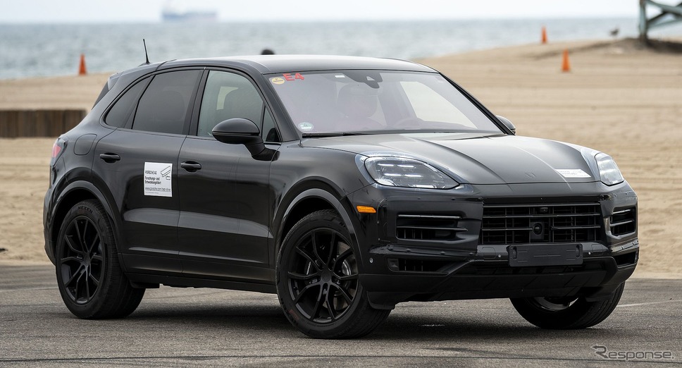 ポルシェ・カイエン 改良新型のプロトタイプ《photo by Porsche》