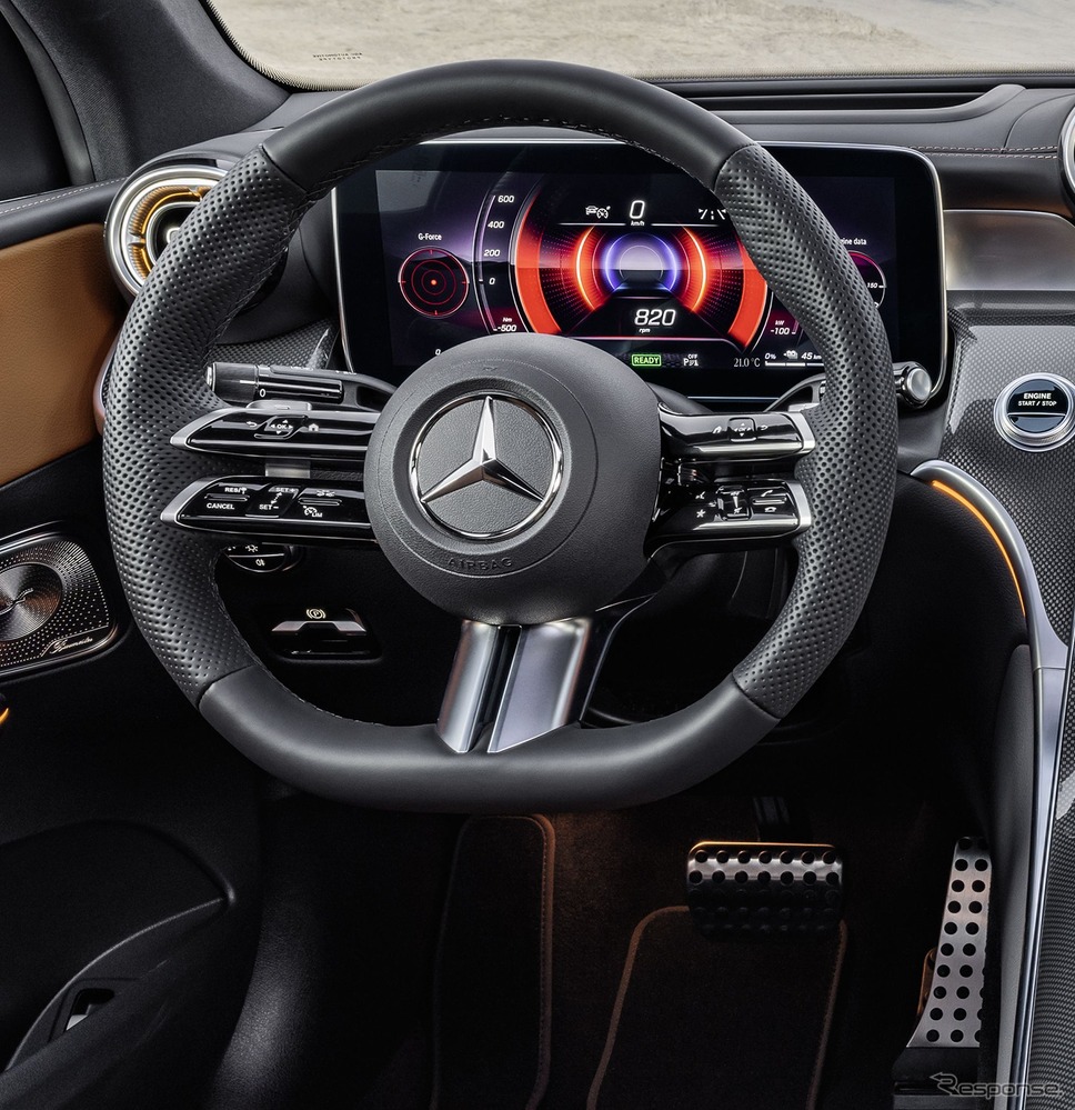 メルセデスベンツ GLCクーペ 新型《photo by Mercedes-Benz》